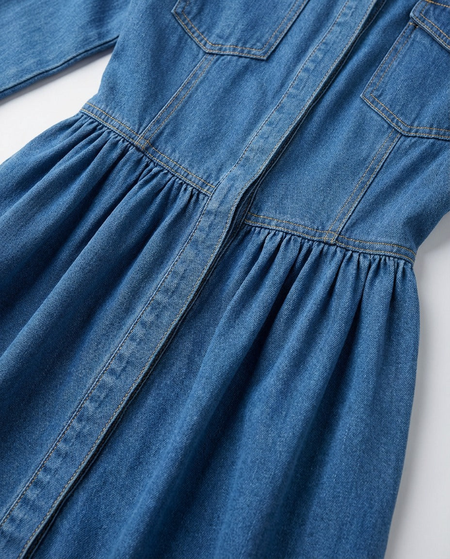 Denim. Dress