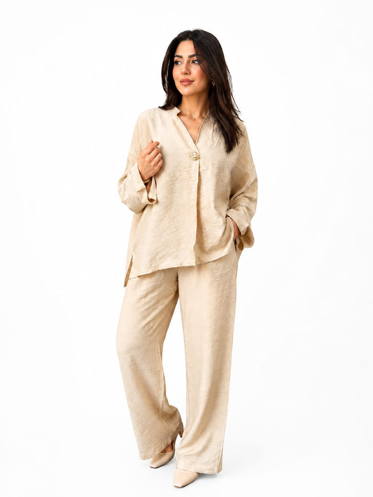 Linen-Look Set