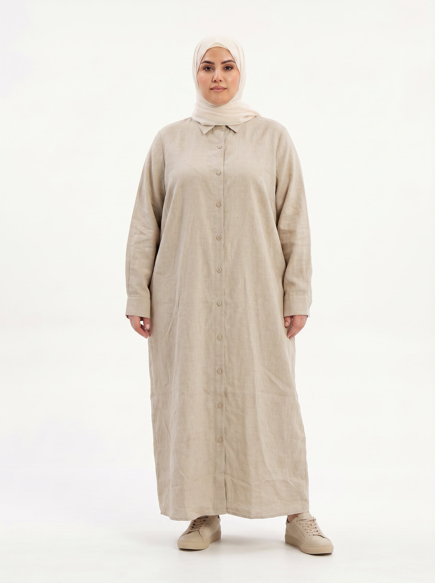 Linen Shirt Tunic