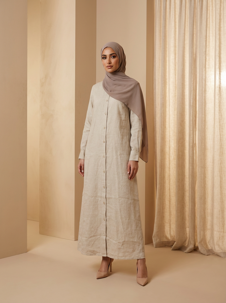 Linen Shirt Tunic