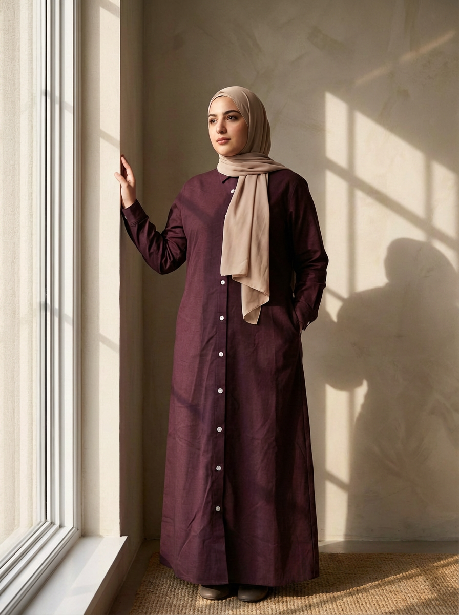Linen Shirt Tunic