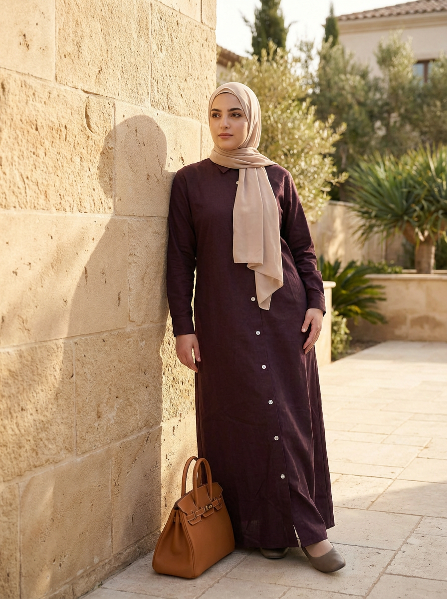 Linen Shirt Tunic