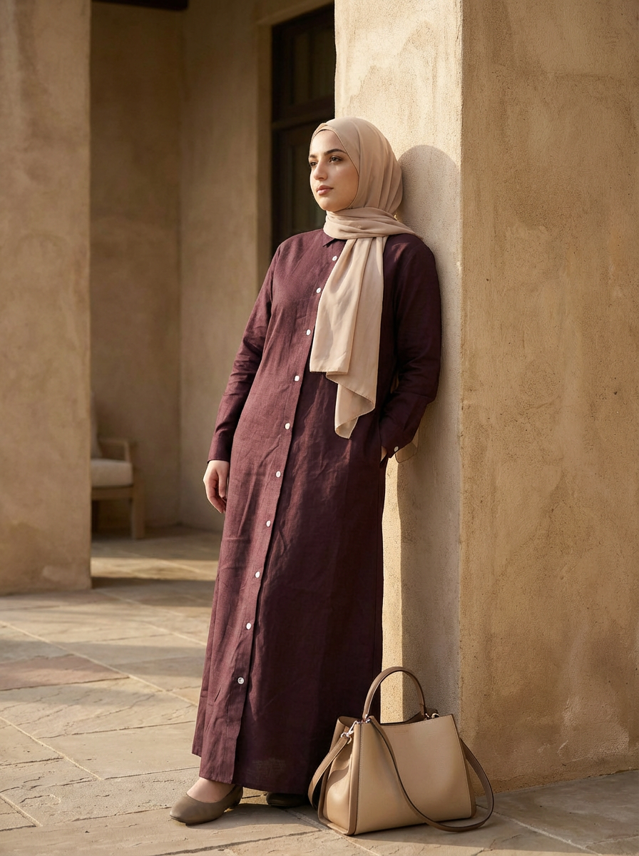 Linen Shirt Tunic
