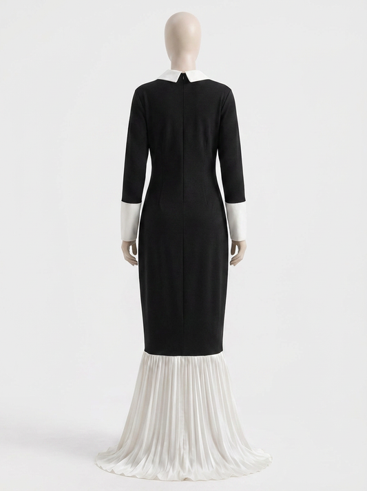 Dress with White Collar