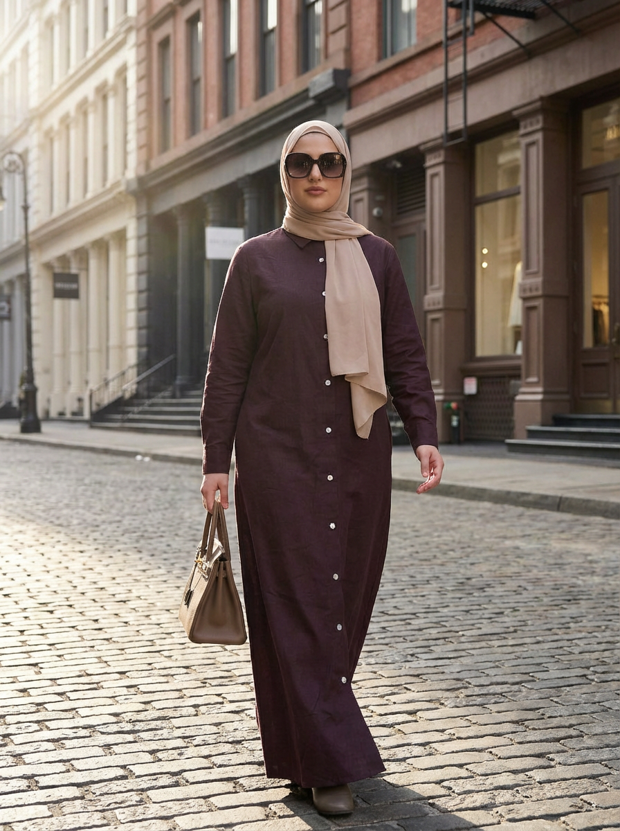 Linen Shirt Tunic
