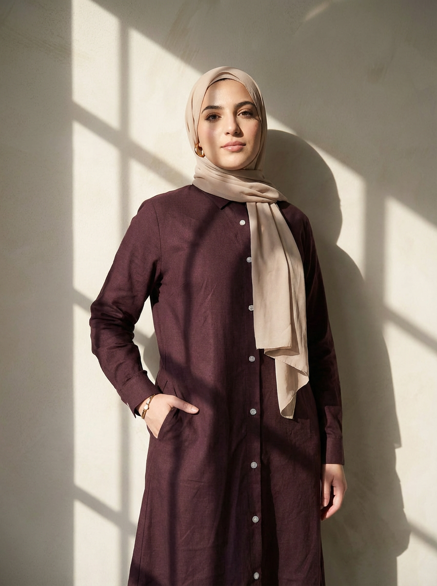 Linen Shirt Tunic