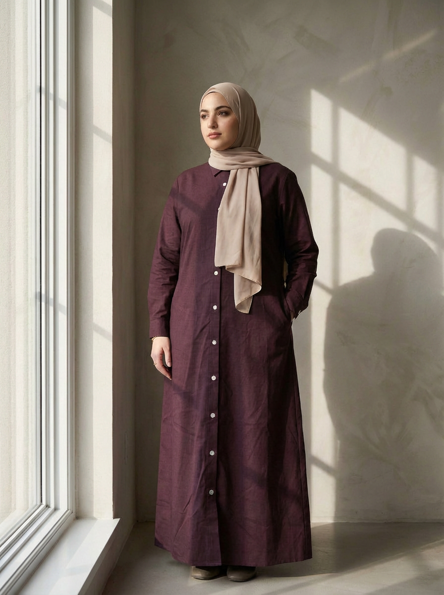 Linen Shirt Tunic