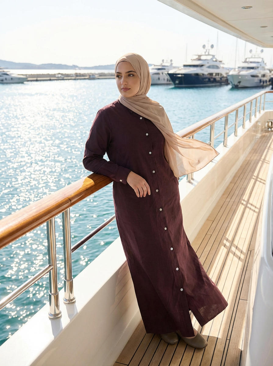 Linen Shirt Tunic