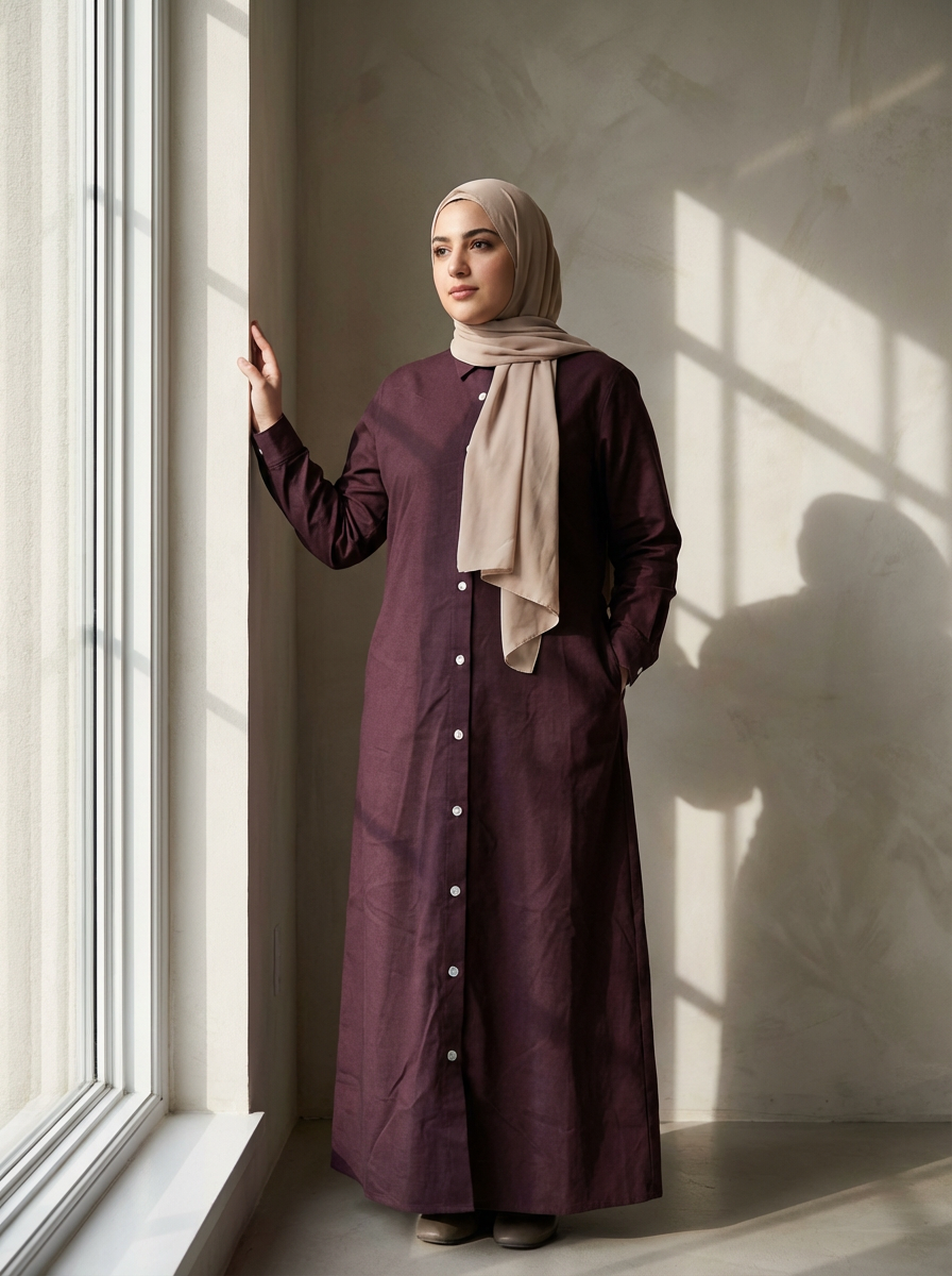 Linen Shirt Tunic