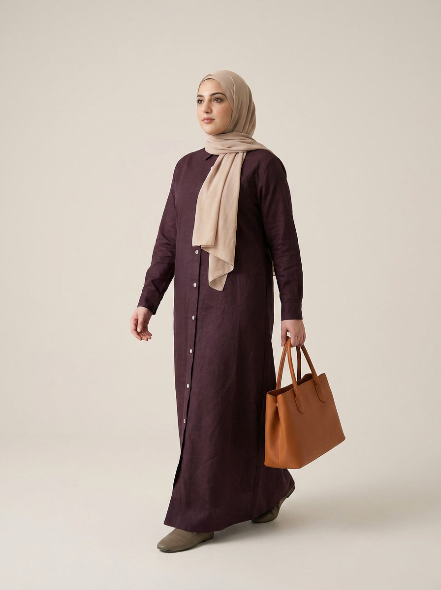 Linen Shirt Tunic